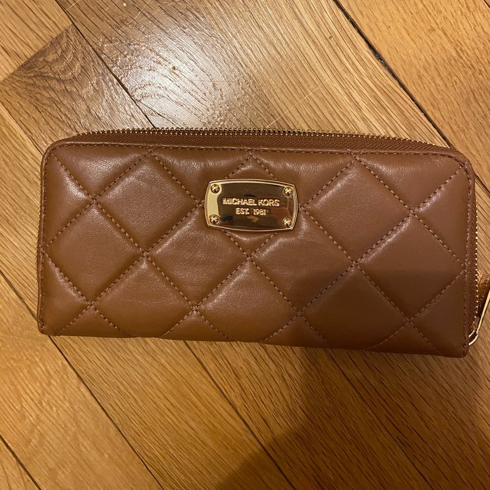 Michael Kors brown wallet